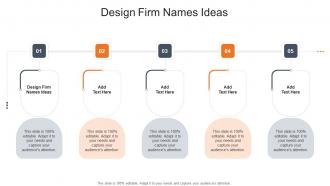 Design Firm Names Ideas In Powerpoint And Google Slides Cpb