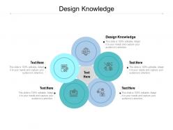 Design knowledge ppt powerpoint presentation model objects cpb