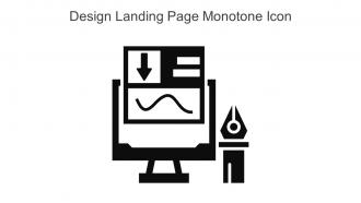 Design Landing Page Monotone Icon In Powerpoint Pptx Png And Editable Eps Format