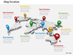 Design of google maps to find locations
