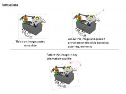 Design of tool box with mechanical devices