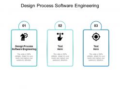Design process software engineering ppt powerpoint presentation visual aids gallery cpb