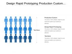 Design Rapid Prototyping Production Custom Tooling Management Demand Uncertainty