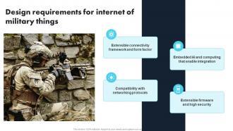 Design Requirements For Internet Of Military Things Comprehensive Guide For Applications IoT SS