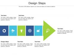 Design steps ppt powerpoint presentation icon rules cpb