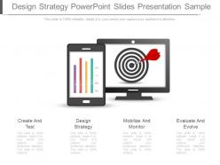 Design Strategy Powerpoint Slides Presentation Sample
