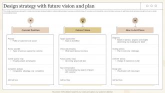 Design Strategy With Future Vision And Plan