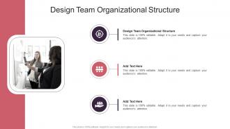 Design Team Organizational Structure In Powerpoint And Google Slides Cpb