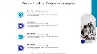 Design Thinking Company Examples In Powerpoint And Google Slides Cpb
