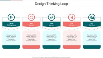 Design Thinking Loop In Powerpoint And Google Slides Cpb