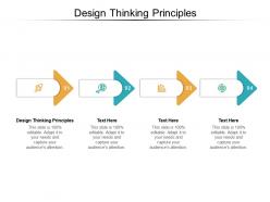 Design thinking principles ppt powerpoint presentation file influencers cpb