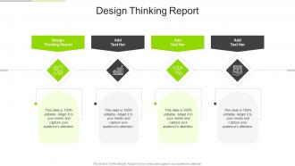 Design Thinking Report In Powerpoint And Google Slides Cpb