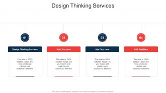 Design Thinking Services In Powerpoint And Google Slides Cpb
