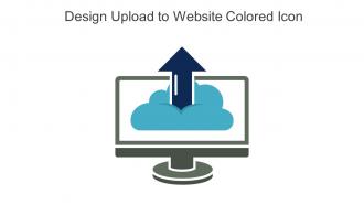 Design Upload To Website Colored Icon In Powerpoint Pptx Png And Editable Eps Format