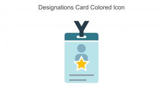 Designations Card Colored Icon In Powerpoint Pptx Png And Editable Eps Format
