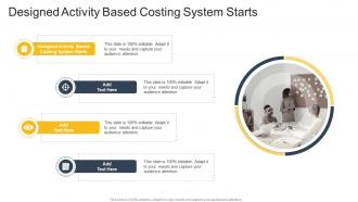 Designed Activity Based Costing System Starts In Powerpoint And Google Slides Cpb