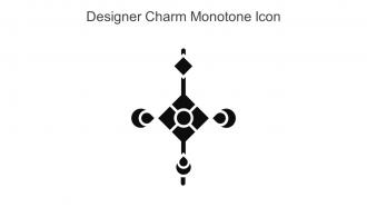 Designer Charm Monotone Icon In Powerpoint Pptx Png And Editable Eps Format