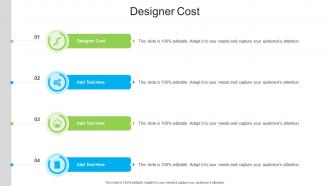 Designer Cost In Powerpoint And Google Slides Cpb