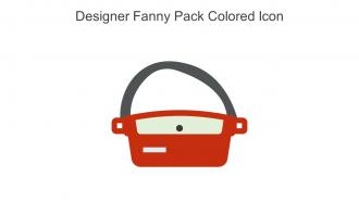 Designer Fanny Pack Colored Icon In Powerpoint Pptx Png And Editable Eps Format