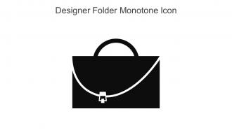 Designer Folder Monotone Icon In Powerpoint Pptx Png And Editable Eps Format