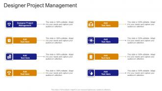 Designer Project Management In Powerpoint And Google Slides Cpb