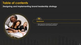 Designing And Implementing Brand Leadership Strategy Branding CD V Image Impactful