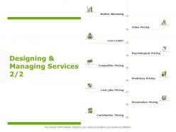 Designing and managing services predatory pricing ppt powerpoint presentation pictures gallery