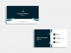 Designing business card template