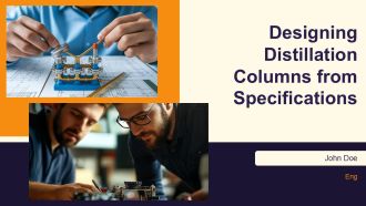 Designing Distillation Columns From Specifications PPT Summary AT