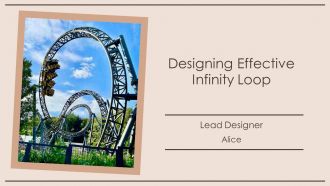 Designing Effective Infinity Loop PPT Mockup AT
