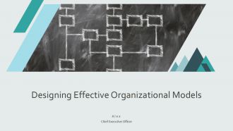 Designing Effective Organizational Models PPT Demonstration AT