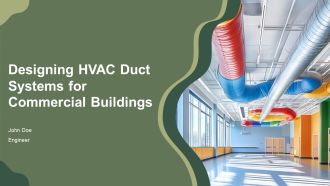 Designing HVAC Duct Systems For Commercial Buildings PPT Structure AT