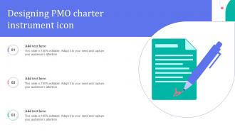 Designing PMO Charter Instrument Icon
