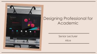 Designing Professional For Academic PPT Information AT