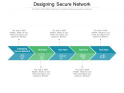 Designing secure network ppt powerpoint presentation model ideas cpb