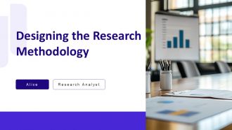 Designing The Research Methodology PPT Slides AT