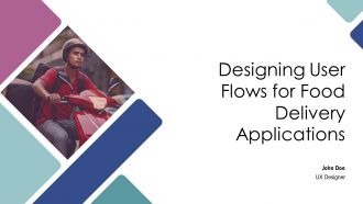Designing User Flows For Food Delivery Applications PPT Designs AT Designing User Flows For Food Delivery Applications PPT Designs AT