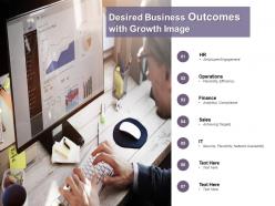 Desired business outcomes with growth image
