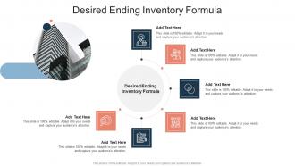Desired Ending Inventory Formula In Powerpoint And Google Slides Cpb