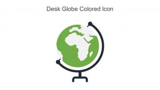 Desk Globe Colored Icon In Powerpoint Pptx Png And Editable Eps Format