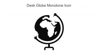 Desk Globe Monotone Icon In Powerpoint Pptx Png And Editable Eps Format