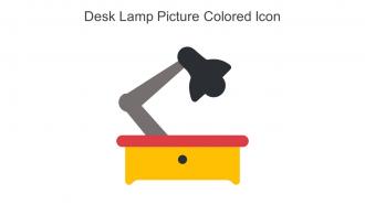 Desk Lamp Picture Colored Icon In Powerpoint Pptx Png And Editable Eps Format