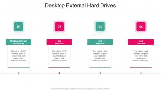 Desktop External Hard Drives In Powerpoint And Google Slides Cpb