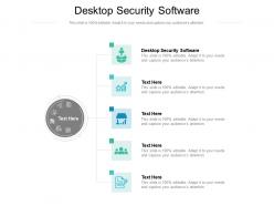 Desktop security software ppt presentation infographic template portfolio cpb