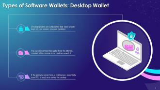 Desktop Wallets As One Of The Types Of Software Wallets Training Ppt