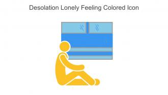 Desolation Lonely Feeling Colored Icon In Powerpoint Pptx Png And Editable Eps Format