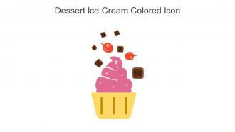 Dessert Ice Cream Colored Icon In Powerpoint Pptx Png And Editable Eps Format