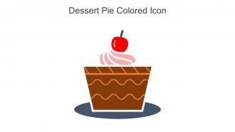 Dessert Pie Colored Icon In Powerpoint Pptx Png And Editable Eps Format