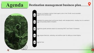 Destination Management Business Plan Powerpoint Presentation Slides Informative Editable