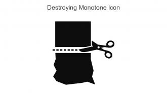 Destroying Monotone Icon In Powerpoint Pptx Png And Editable Eps Format